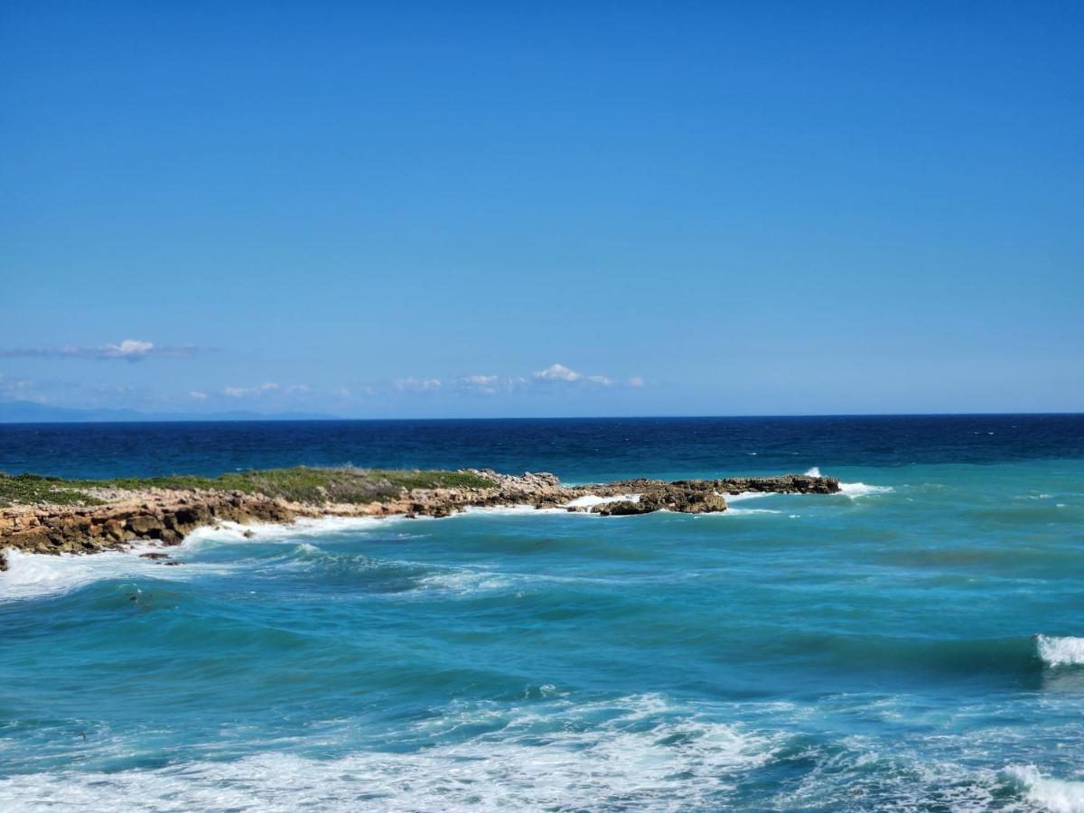 Beachfront Apartment, Quiet 4 Beds, 1 Bath, Ac, Wi-Fi, Hot Water, In Paraiso Near Los Patos Экстерьер фото