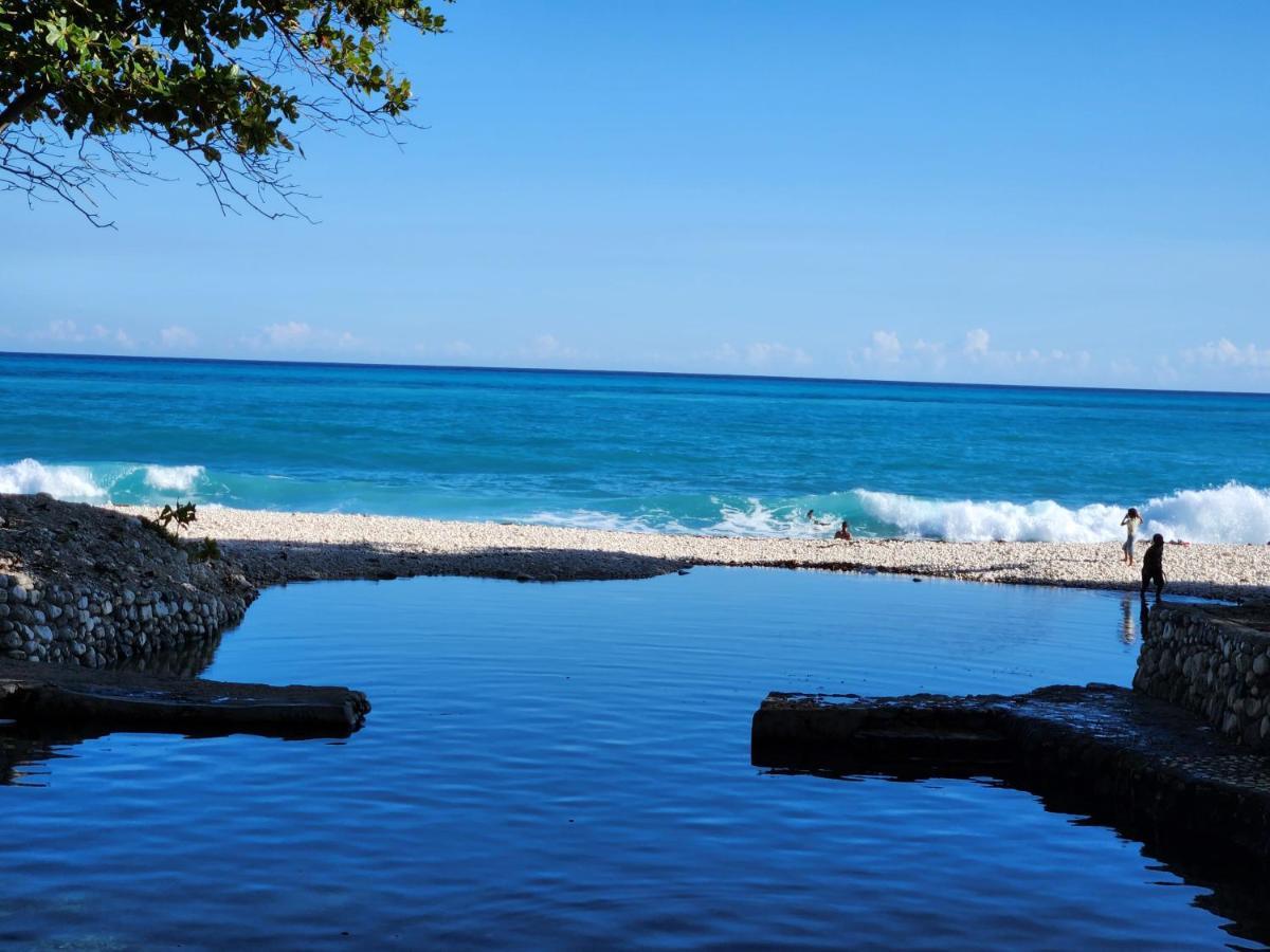 Beachfront Apartment, Quiet 4 Beds, 1 Bath, Ac, Wi-Fi, Hot Water, In Paraiso Near Los Patos Экстерьер фото